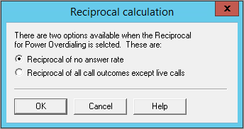 Reciprocal options