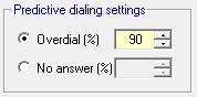 Overdial Control